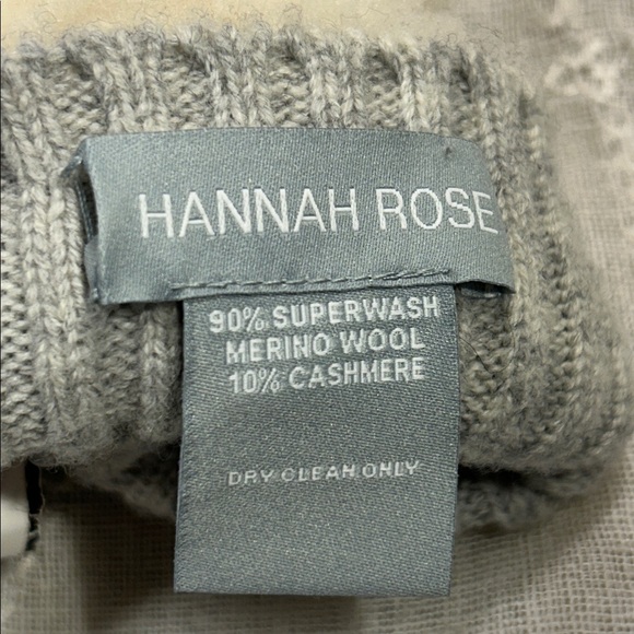 NWT Hannah Rose cashmere wool mix mittens - Picture 5 of 8